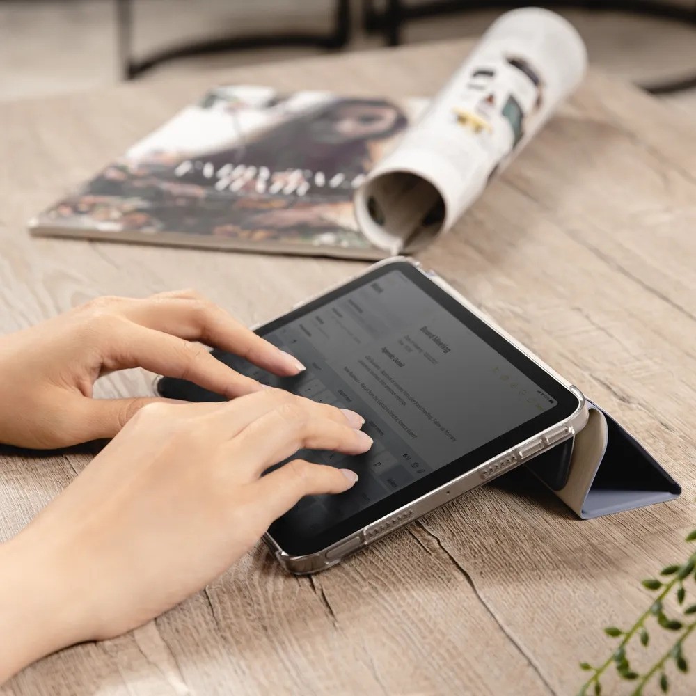 Чехол SwitchEasy SPD183037AB22 Origami Nude (для Apple iPad Mini 83'', лазурный синий)