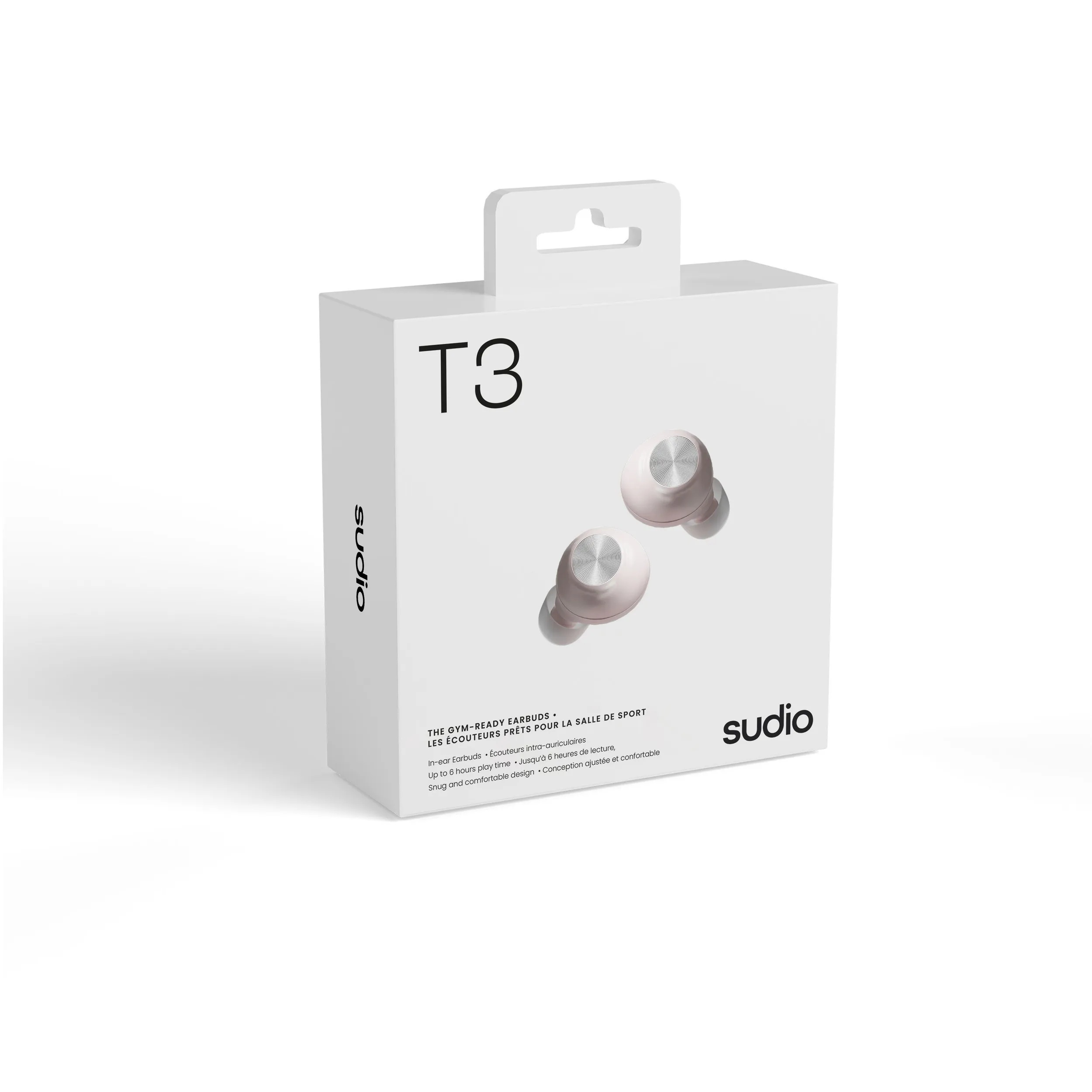 Беспроводные наушники Sudio T3 (розовый)