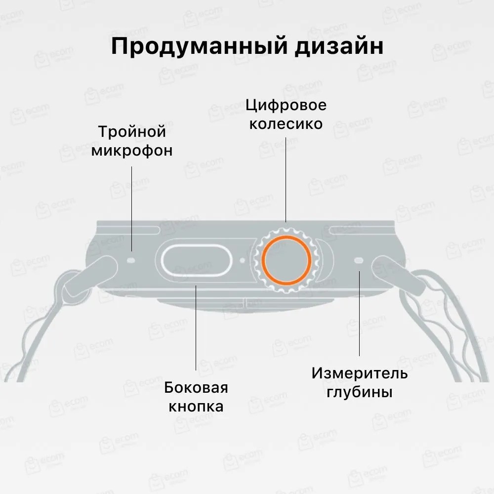 Умные часы Apple Watch Ultra 2 GPS + Cellular Titanium Case with Olive Alpine Loop (49mm, S, оливковый)