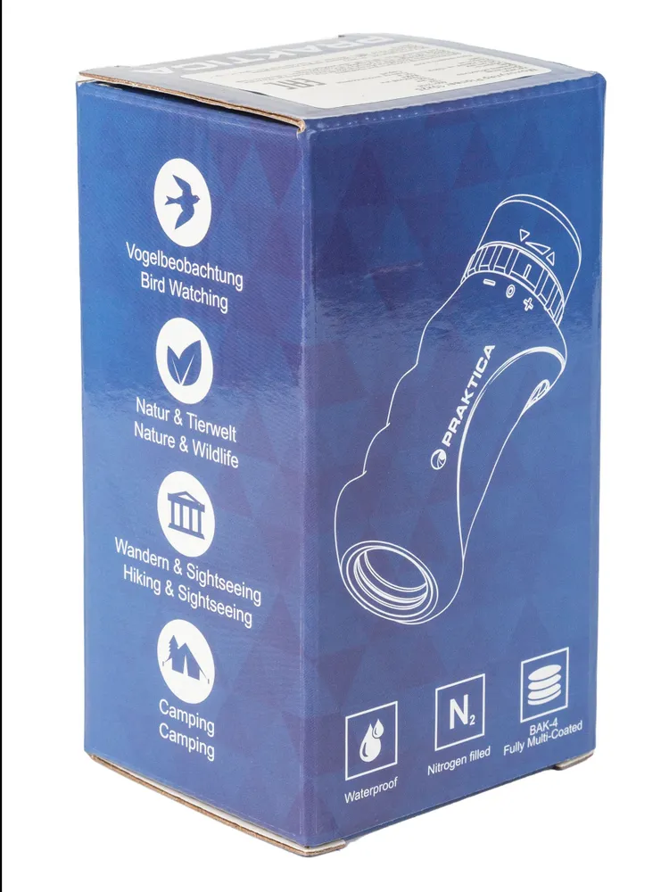 Монокуляр Praktica Pioneer 10x25 WP (серый)