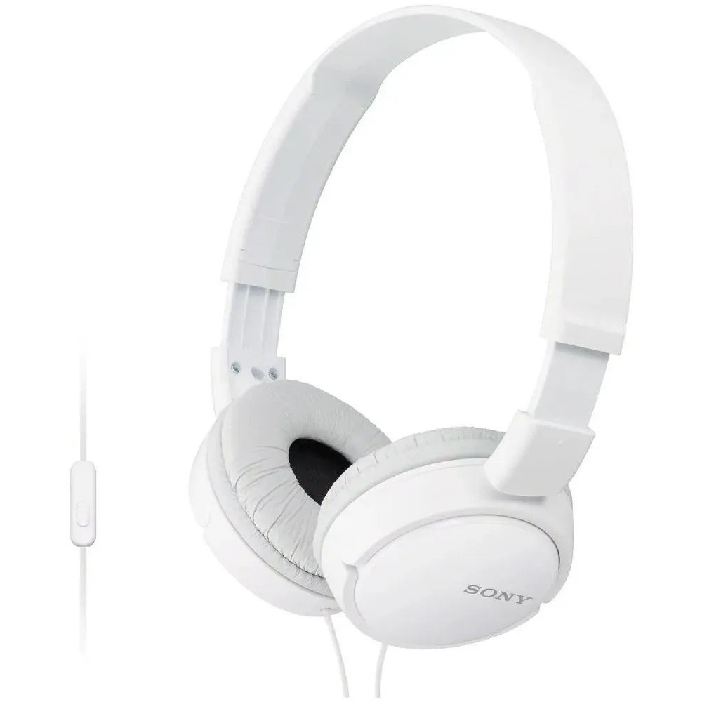 Проводные наушники SONY MDR-ZX110AP (белый)
