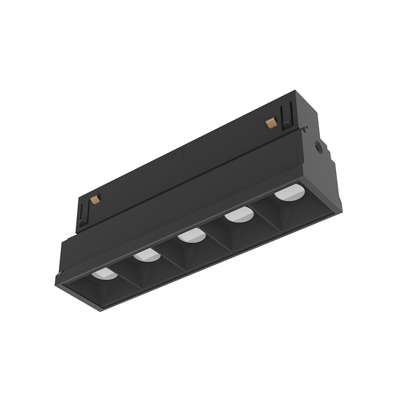 Трековый светильник Yeelight Pro S21 Recessed Magnetic Grille Light (магнитный, 5 спотов в контуре, черный)