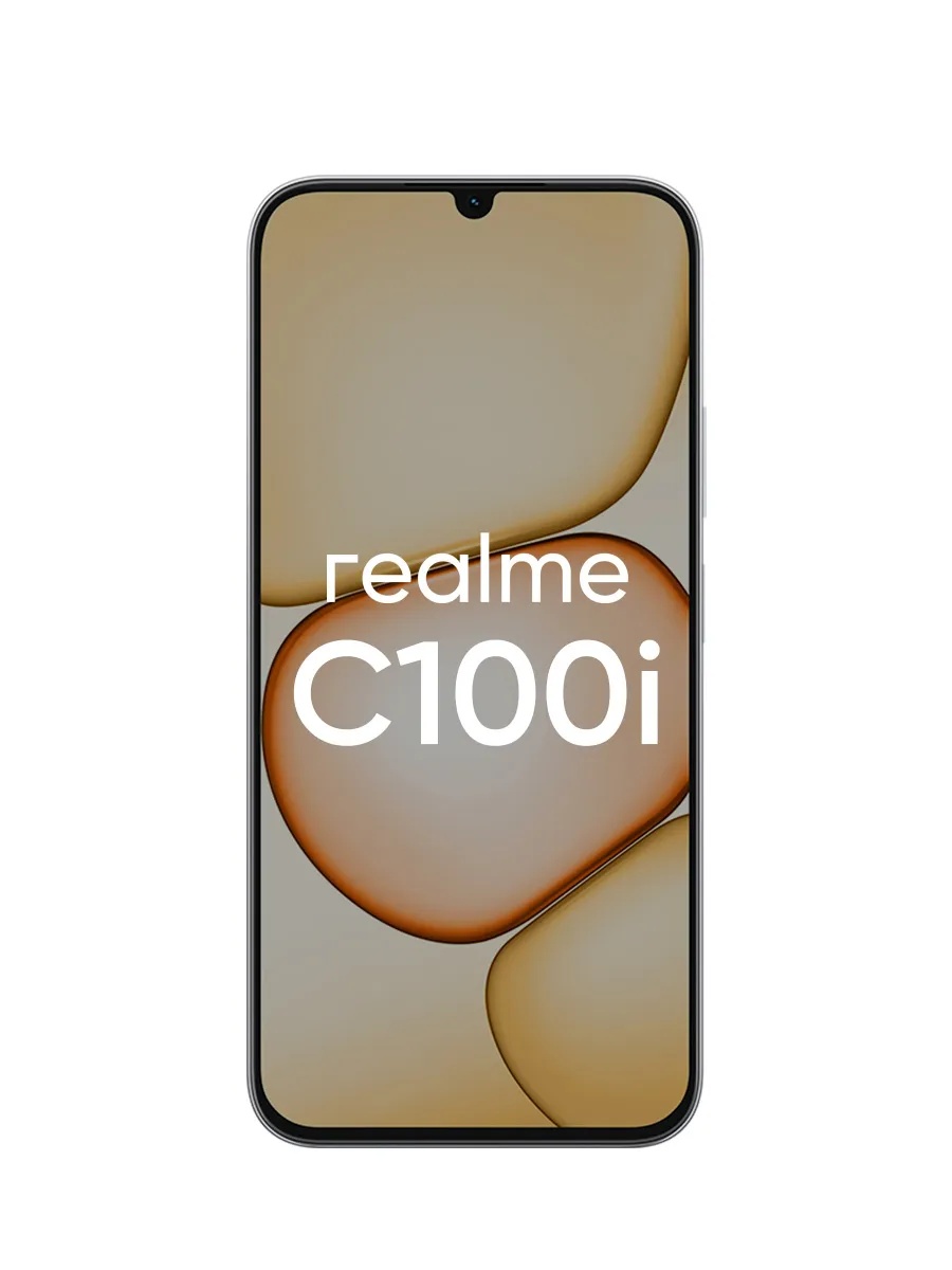 Смартфон Realme C100i 4/128 (серебристый)