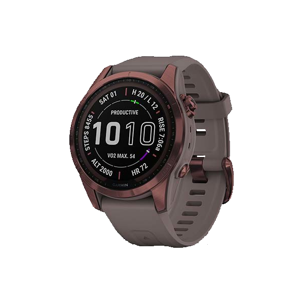 Спортивные часы Garmin Fenix 7S Saphire Solar (бронзовый)