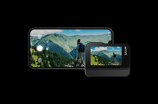 Экшн-камера SJCAM SJ20 Dual Lens (черный)