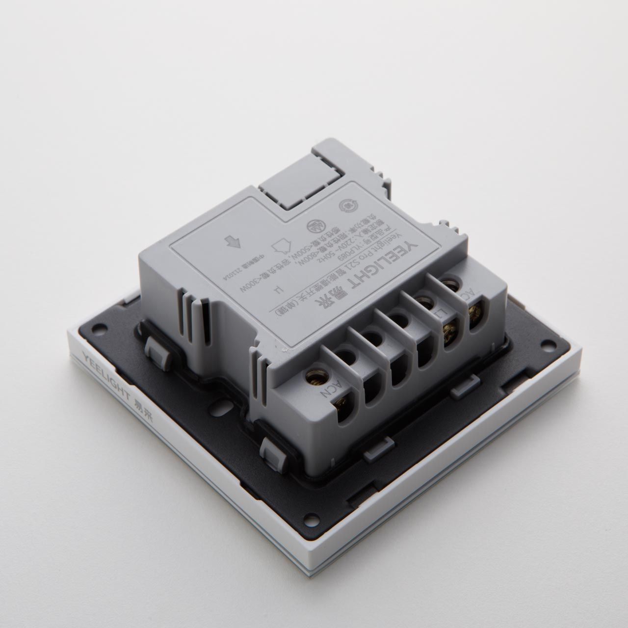 Выключатель Yeelight Pro S21 (N L, проводной, 1 клавиша, белый)