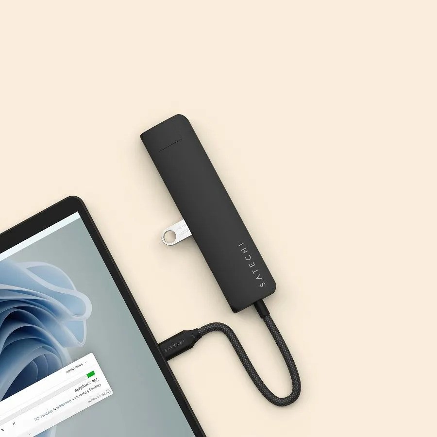 Адаптер Satechi 7-in-1 USB-C (7-в-1, черный)