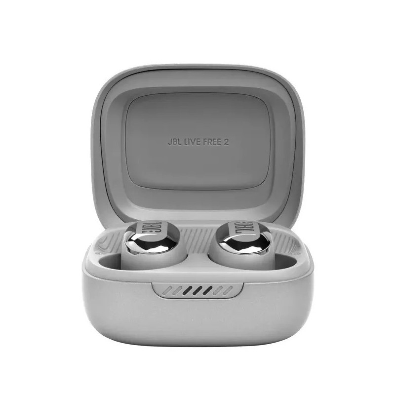 Беспроводные наушники JBL Live Free 2 (серебристый)
