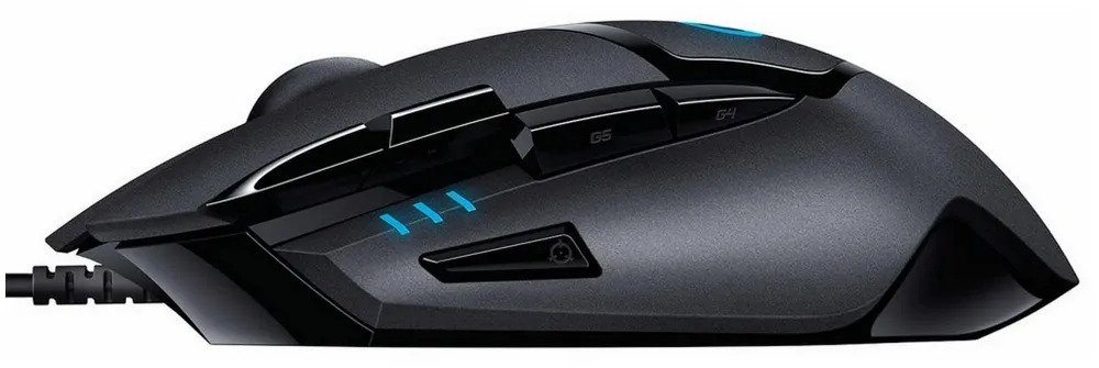 Мышь проводная Logitech G402 Hyperion Fury (черный)