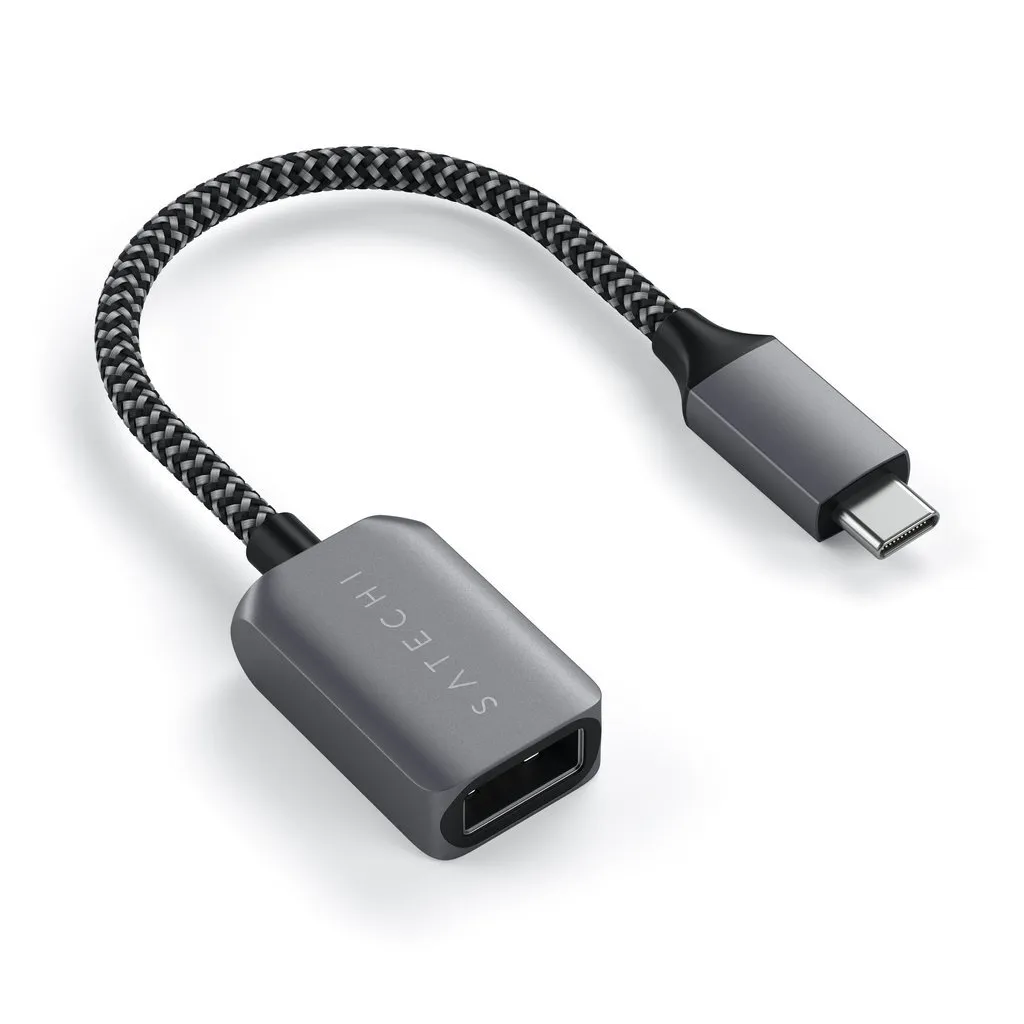 Кабель-адаптер Satechi USB-C to USB 3.0 (серый)