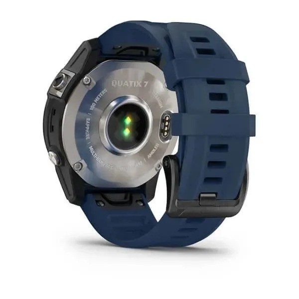 Спортивные часы Garmin Quatix 7 Sapphire Solar Ti (синий)