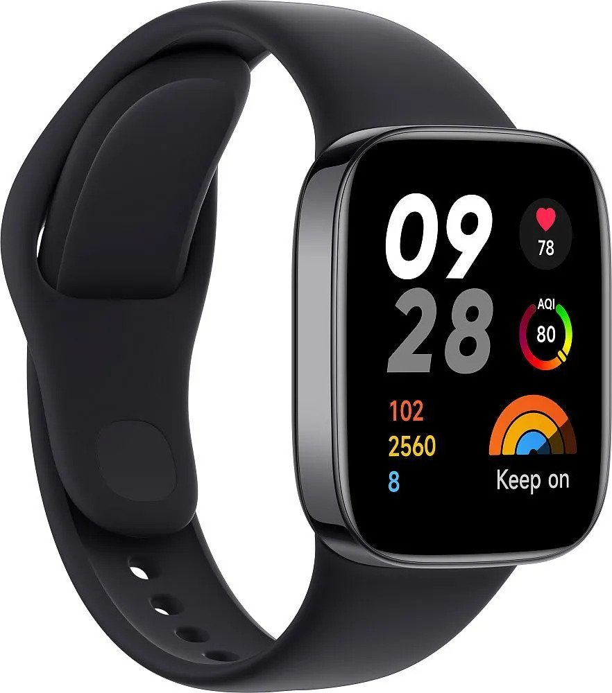 Умные часы Xiaomi Redmi Watch 3 (черный)