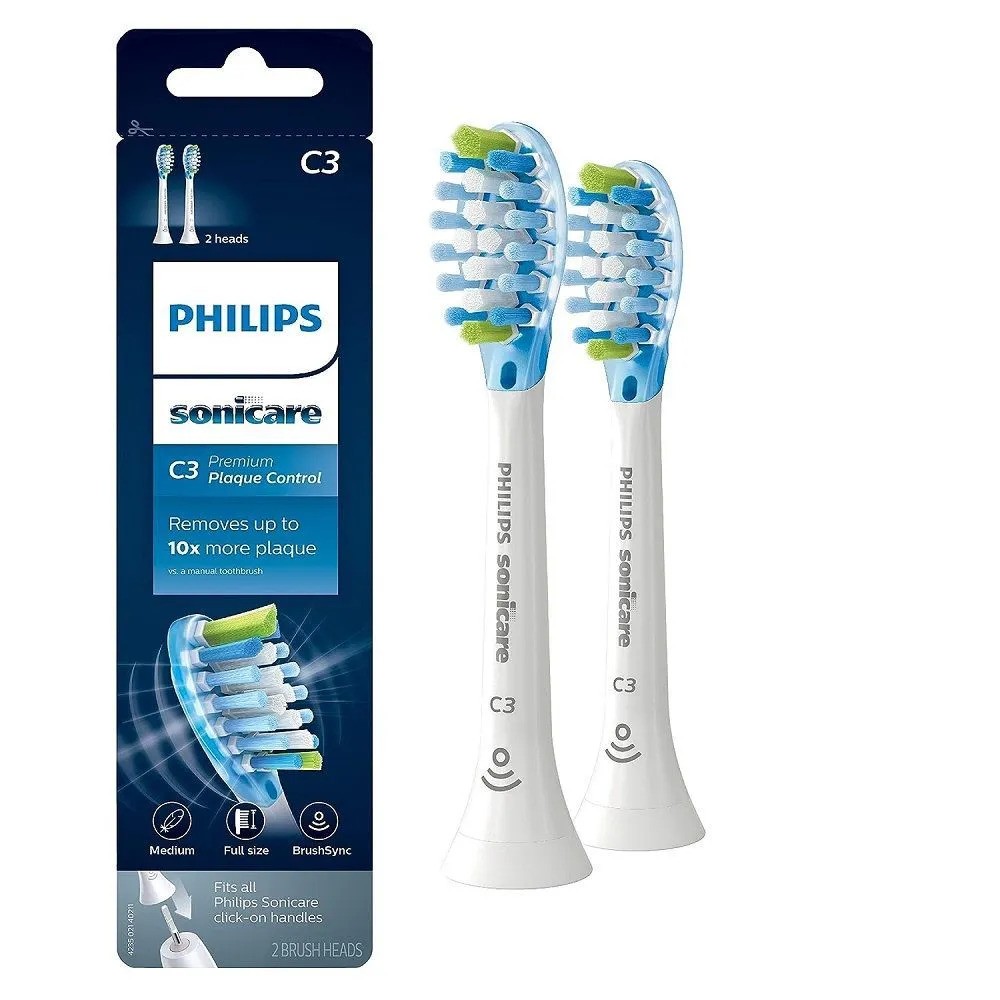 Сменная насадка Philips Sonicare C3 Premium Plaque Defence (2 шт)