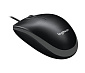 Мышь проводная Logitech B100 (черный)