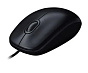 Мышь проводная Logitech M100 (черный)