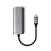 Хаб Satechi 4-in-1 USB-C Hub With 2.5 Gigabit Ethernet&3USB-C (серый)