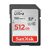 Карта памяти SanDisk Ultra UHS-I (512 ГБ, черный)