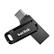Флеш-накопитель SanDisk Ultra Dual Drive Go (128 ГБ, черный)