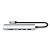 Адаптер Satechi 7-in-1 USB-C (7-в-1, серебристый)