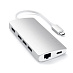 Адаптер Satechi Aluminum Multi-Port Adapter V2 (серебристый)