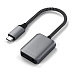 Адаптер Satechi USB-C to Audio PD Charger Adapter (серый)
