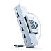 Хаб Satechi Aluminum USB-C Clamp Hub (для iMac 24'', голубой)