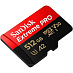 Карта памяти SanDisk Extreme Pro microSDXC (512 ГБ, черный/красный)