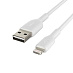 Кабель Belkin BoostCharge USB-A to Lightning Cable (1 м, белый)