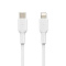 Кабель Belkin BoostCharge USB-C to Lightning Cable (1м, белый)