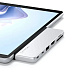 Хаб двойной Satechi Dual USB-C Hub For Surface Pro 9 (серебристый)