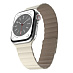 Ремешок для часов SwitchEasy MAW245078SI22 Skin Silicone Magnetic Watch Band (для Apple Watch 42/44/45mm, бежевый)