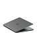 Чехол-накладка Satechi Eco-Hardshell Case For Macbook Air M2 (темный-прозрачный)