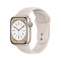 Умные часы Apple Watch 8 (45mm, серебристый)
