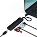 Адаптер Satechi Type-C Slim Multiport with Ethernet Adapter (черный)