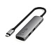 Адаптер Satechi 4-in-1 USB-C PD&2xUSB-A 3.2 Gen2&HDMI 4K@60Hz (4-в-1, серый)