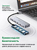 UGREEN CM219 4-Port USB 3.0 Hub with USB-C Power Supply (серый)