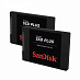 Внутренний SSD накопитель SanDisk SSD Plus (480 ГБ, черный)