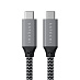 Кабель Satechi USB4 C to C (25см, серый)