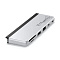 Хаб двойной Satechi Dual USB-C Hub For Surface Pro 9 (серебристый)