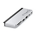 Хаб двойной Satechi Dual USB-C Hub For Surface Pro 9 (серебристый)