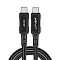 Кабель ACEFAST C4-03 USB-C to USB-C 100W (черный)