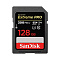 Карта памяти SanDisk Extreme Pro SDXC UHS-II U3 (128 ГБ, черный)
