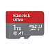 Карта памяти SanDisk Ultra microSDXC UHS-I (1 ТБ, красный/серый)