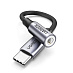 Адаптер UGREEN AV161 Type-C Male To 3.5mm Audio Adapter (10 см, серый)