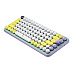 Клавиатура беспроводная Logitech POP Keys Daydream (русская раскладка, сиреневый/зеленый)