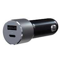 Автомобильное зарядное устройство Satechi Type-C PD Car Charger 72W (серый)