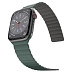 Ремешок для часов SwitchEasy MAW245078PG22 Skin Silicone Magnetic Watch Band (для Apple Watch 42/44/45mm, зеленый)