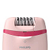 Эпилятор Philips Satinelle Essential BRE275/00 (розовый/белый