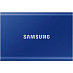 Внешний SSD накопитель Samsung T7 Portable (2 ТБ, синий)