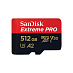 Карта памяти SanDisk Extreme Pro microSDXC (512 ГБ, черный/красный)